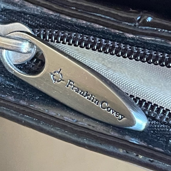 Franklin Covey Laptop Organizer Briefcase Shoulder Bag Tote - Picture 7 of 14